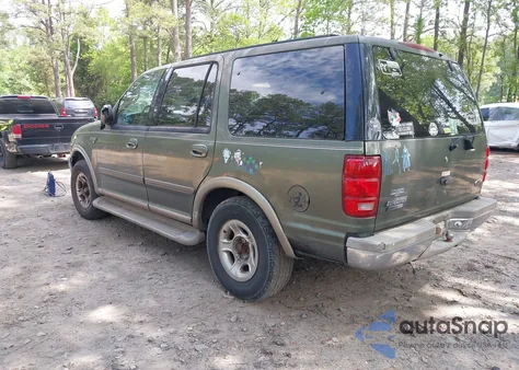 2001 Ford Expedition Eddie Bauer from USA, damaged, VIN 1FMRU17W11LA02654